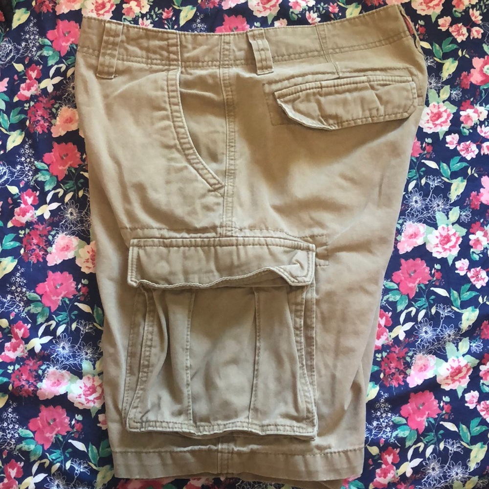 Old Navy Khaki Cargo Shorts
